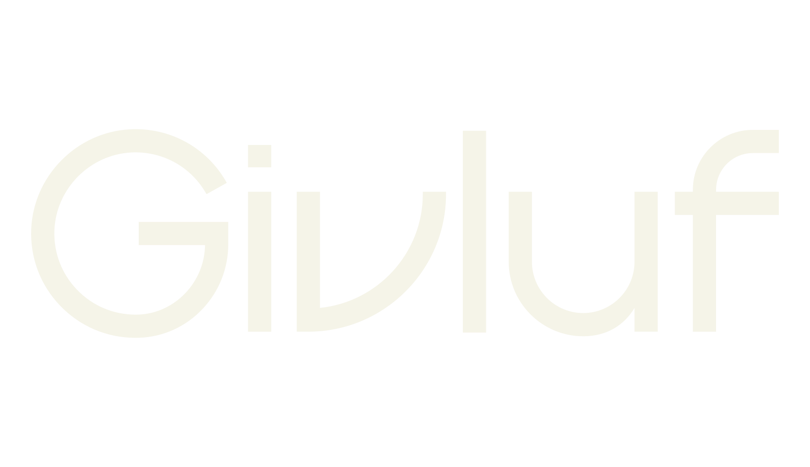 Givluf, techno font preview