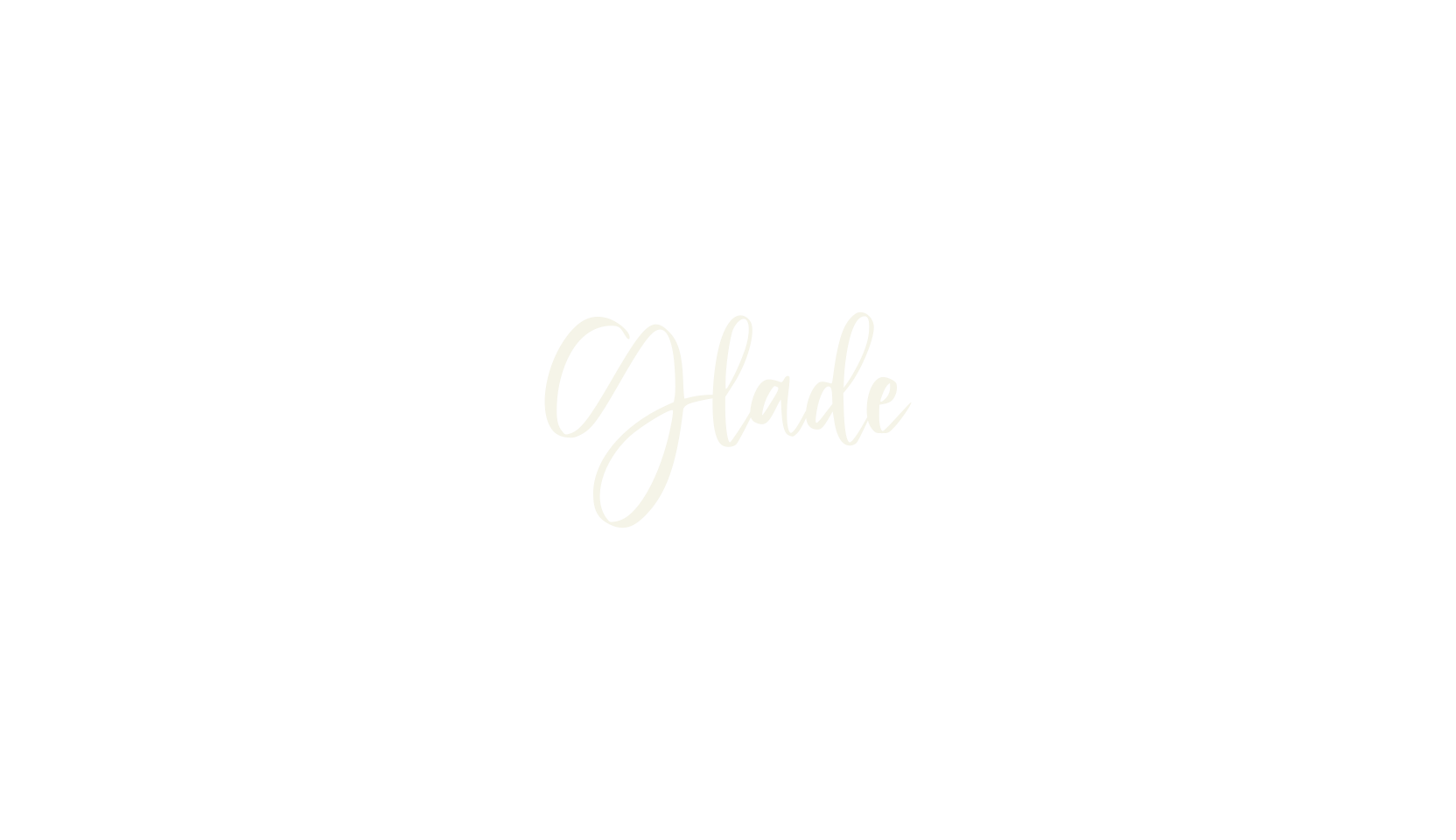 Glade, handwriting font preview