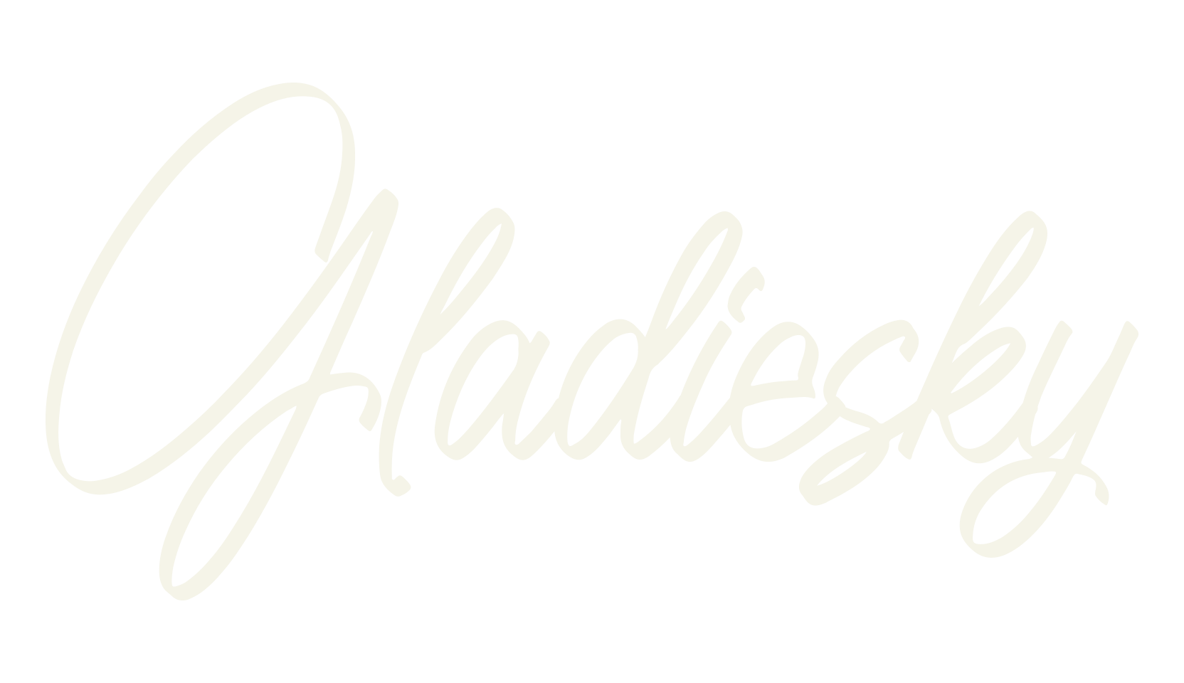Gladiesky, calligraphy font preview