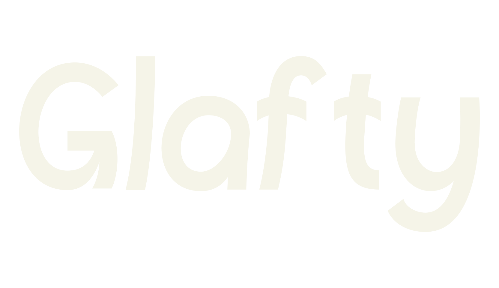 Glafty, cute font preview