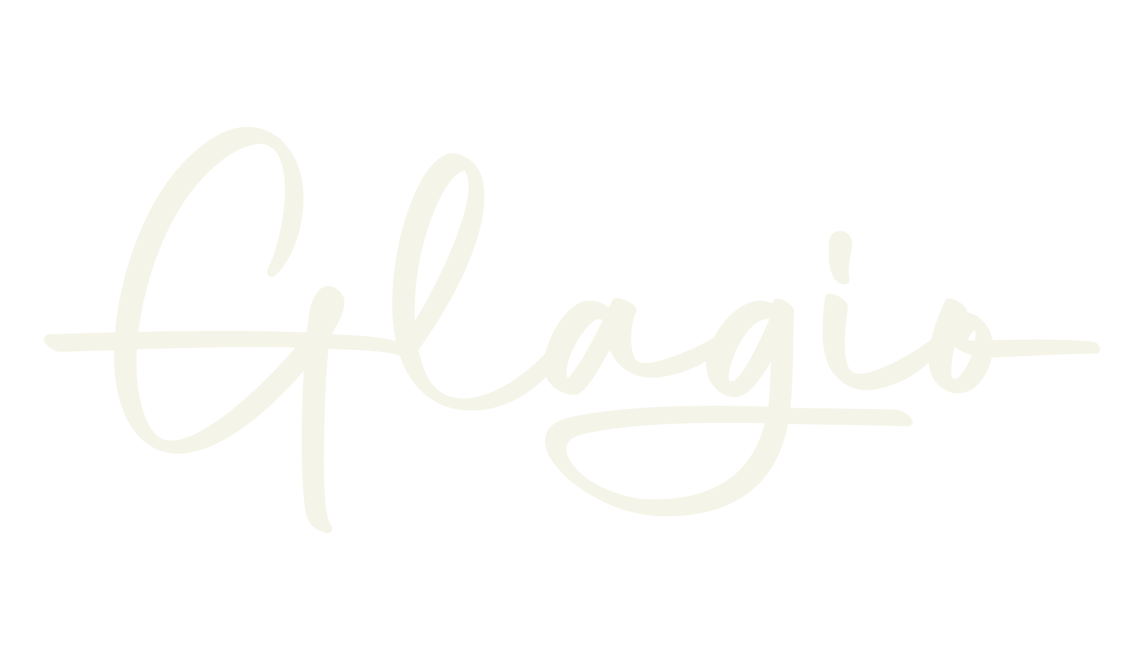 Glagio, outline font preview