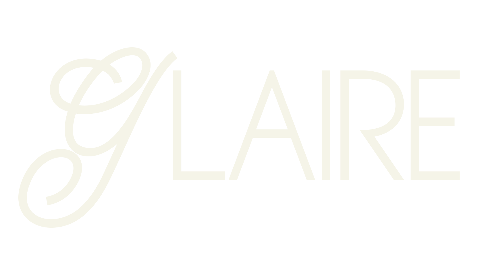 Glaire, calligraphy font preview