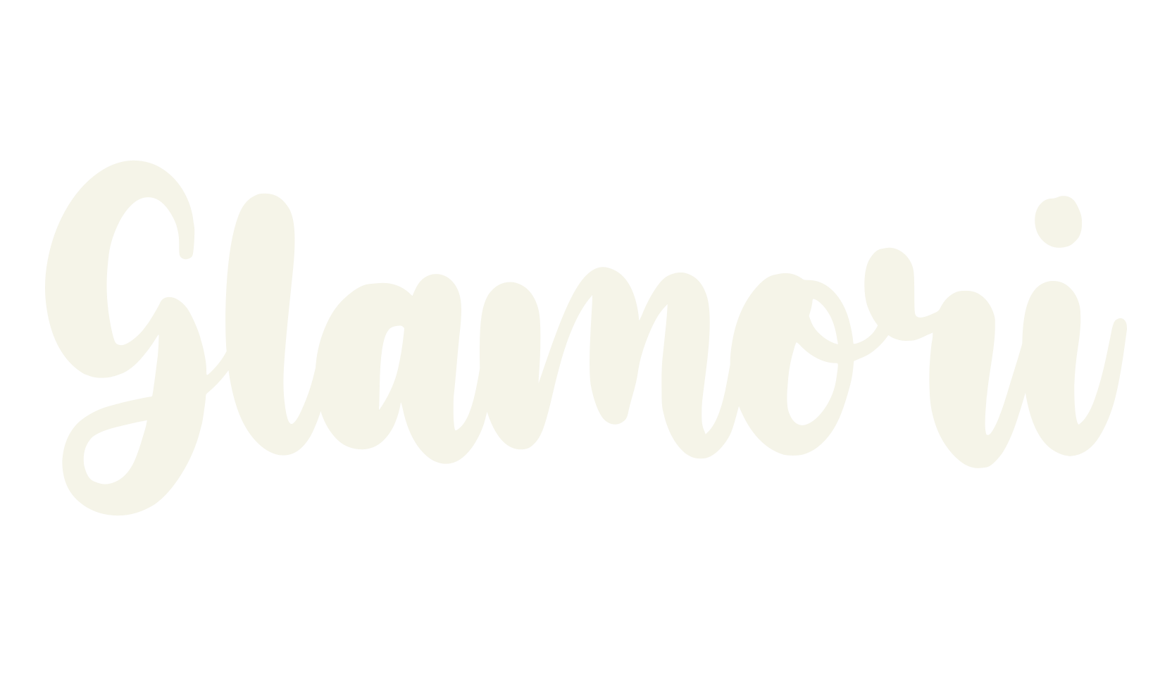 Glamori, fashion script font preview
