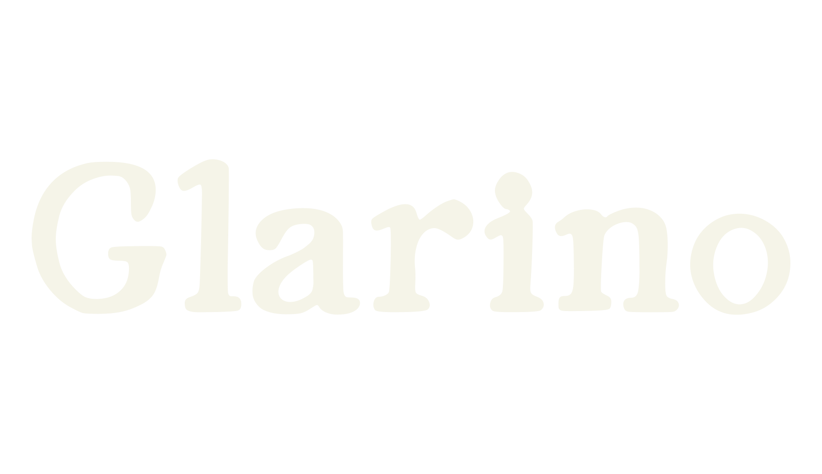 Glarino, lettering font preview