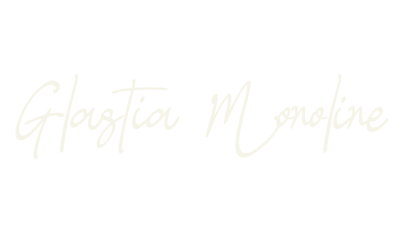 Glastia Monoline, cursive font preview