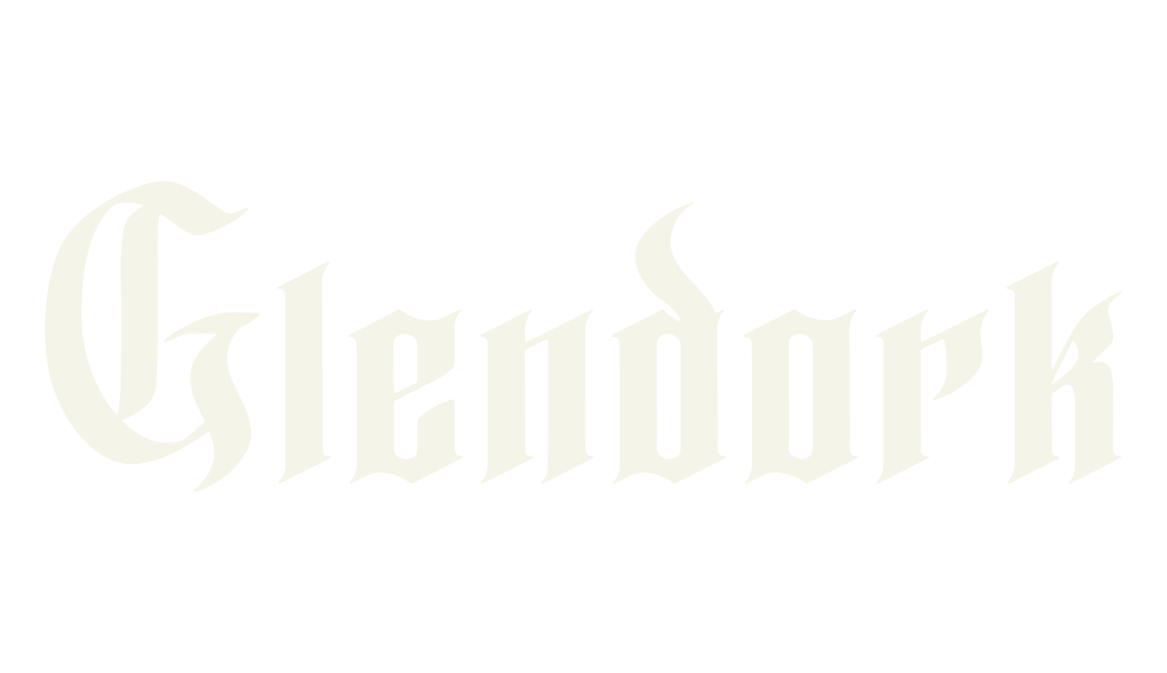 Glendork, old english font preview