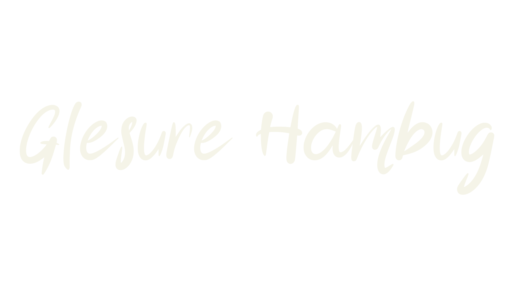 Glesure Hambug, procreate font preview
