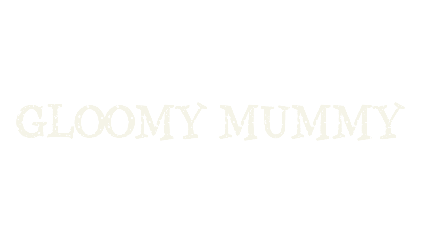 Gloomy Mummy, creepy font preview