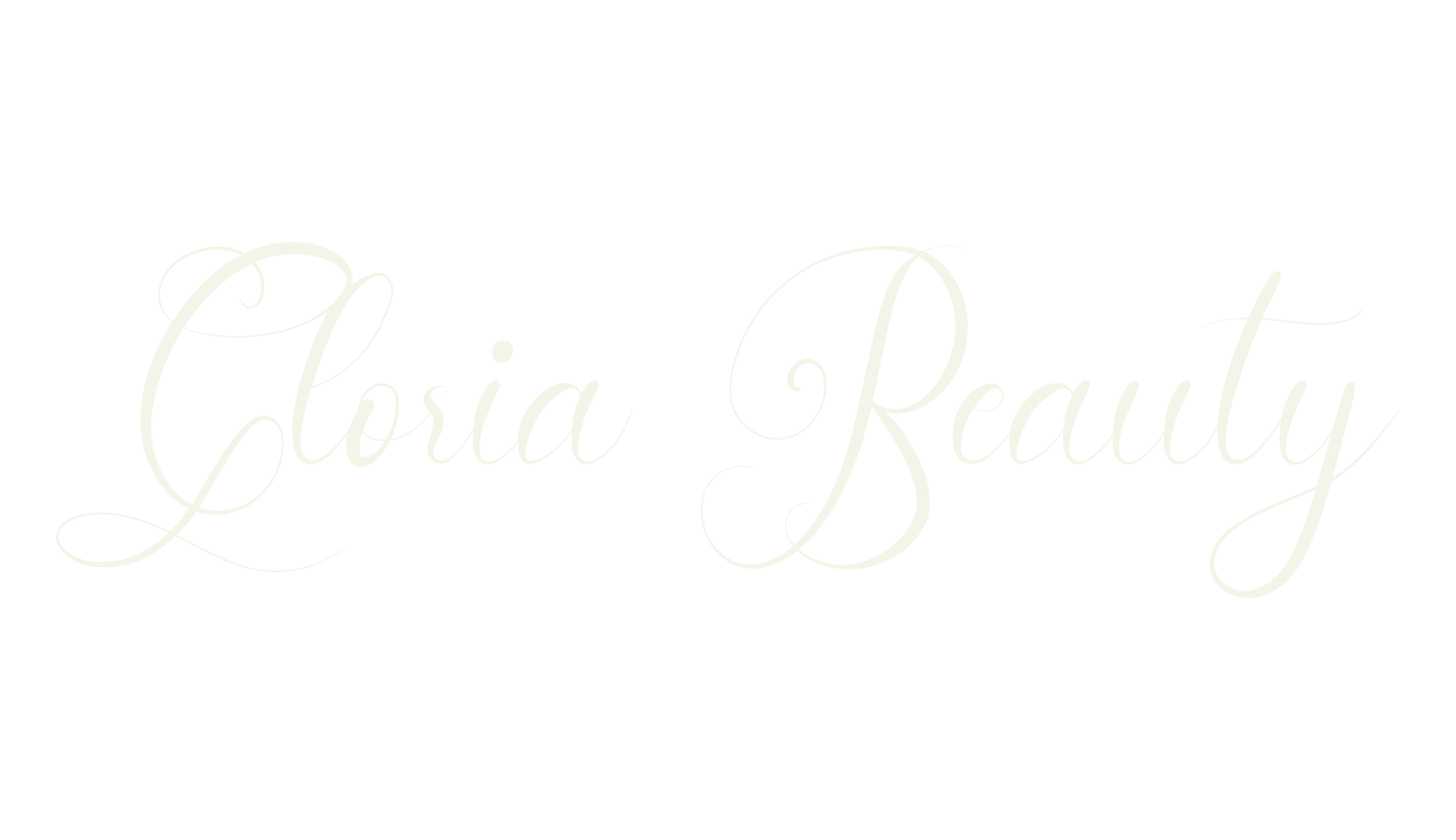 Gloria Beauty, calligraphy font preview