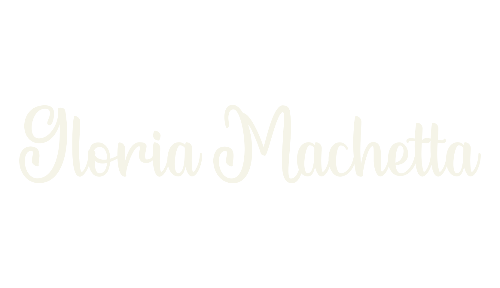 Gloria Machetta, cricut font preview