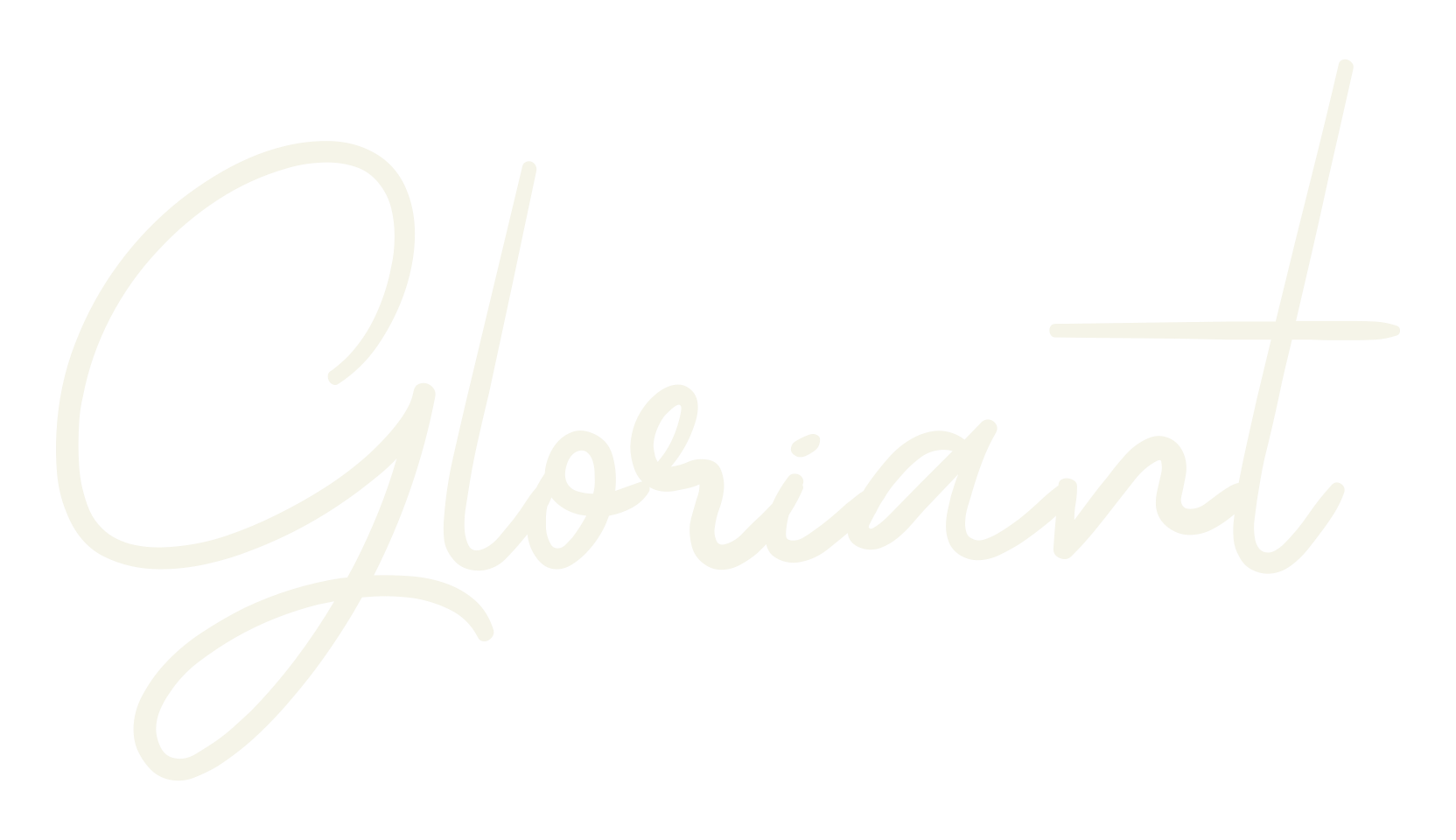 Gloriant, handwritten font preview