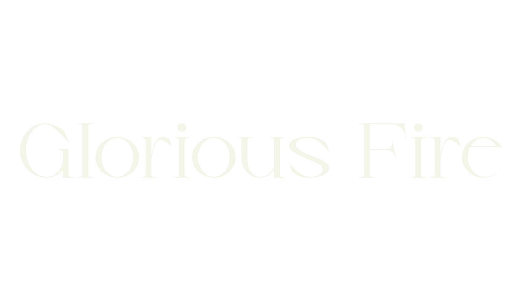 Glorious Fire, sans serif font preview