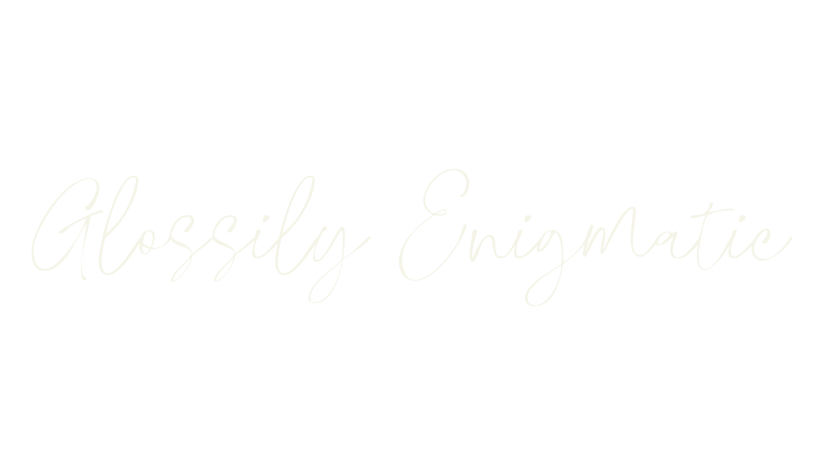Glossily Enigmatic, fashion script font preview