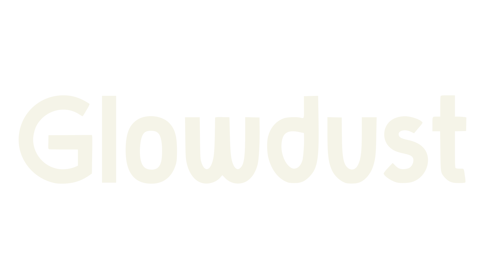 Glowdust, sans serif font preview