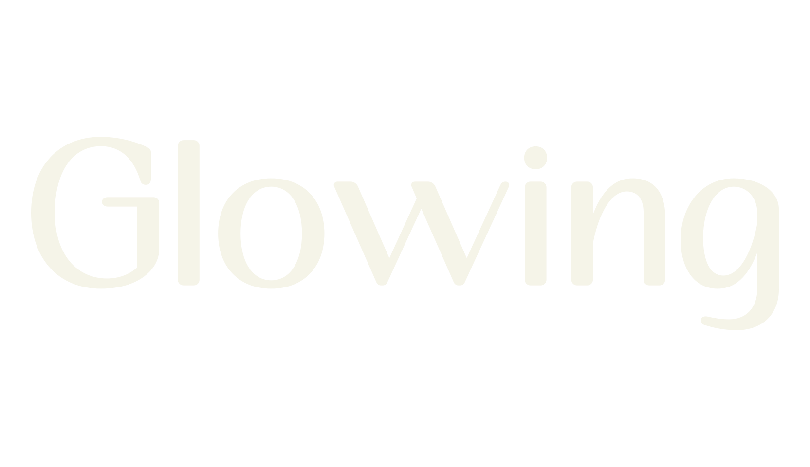 Glowing, sans serif font preview