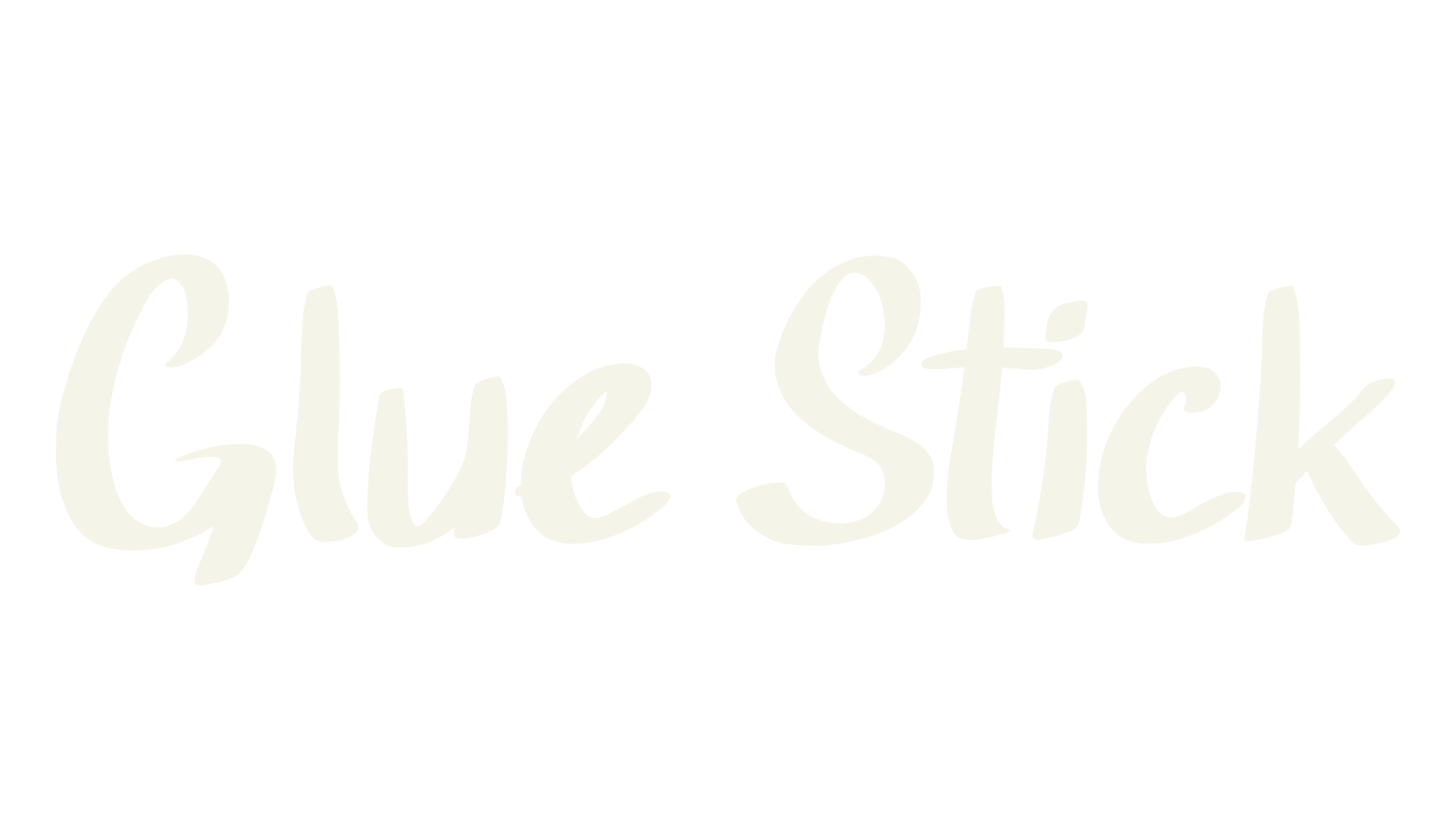 Glue Stick, creative font preview
