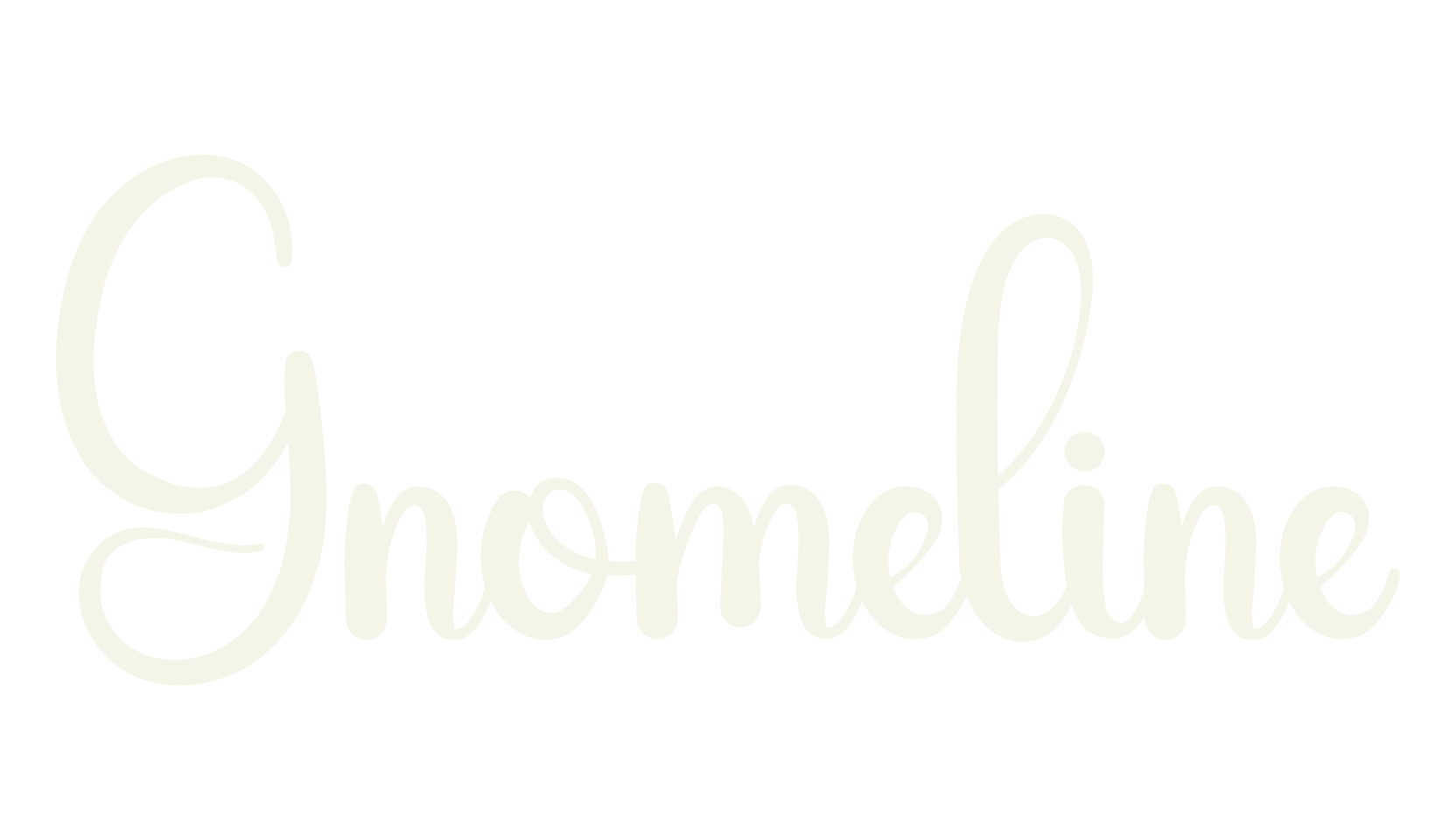 Gnomeline, calligraphy font preview