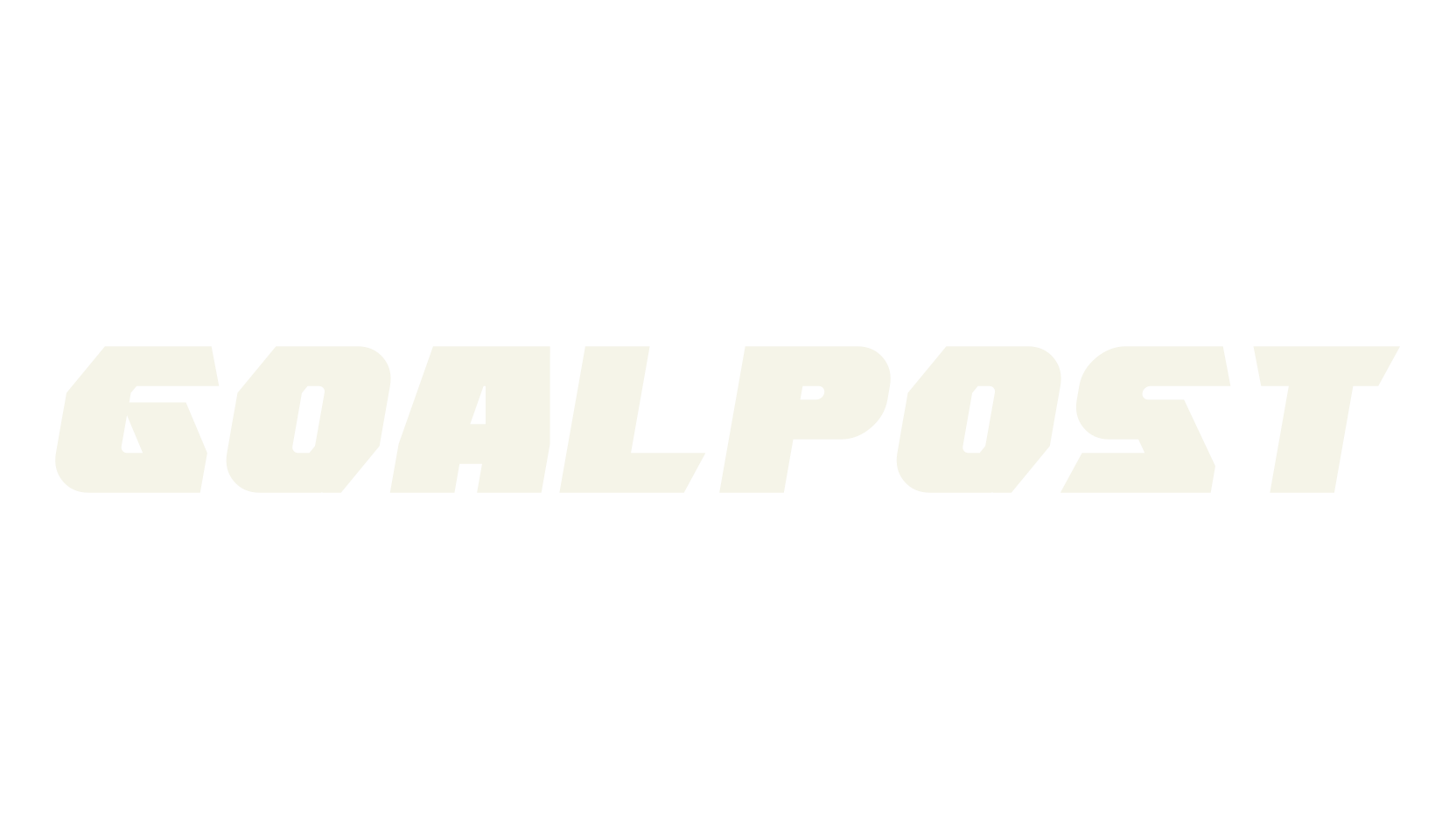 Goalpost, racing font preview