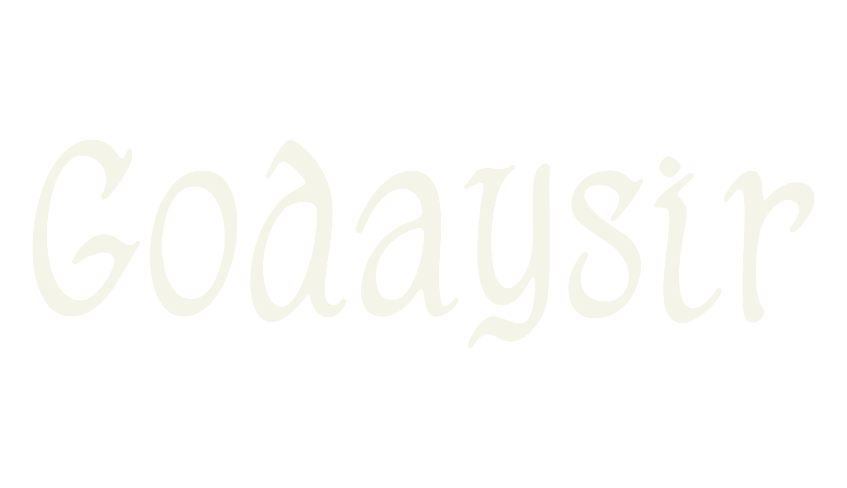 Godaysir, medieval font preview