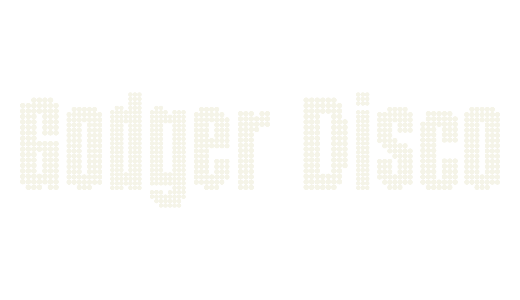 Godger Disco, disco font preview
