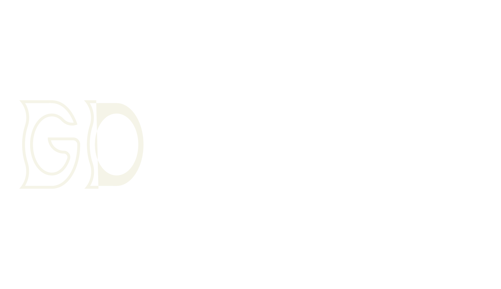 GODOQON, block font preview