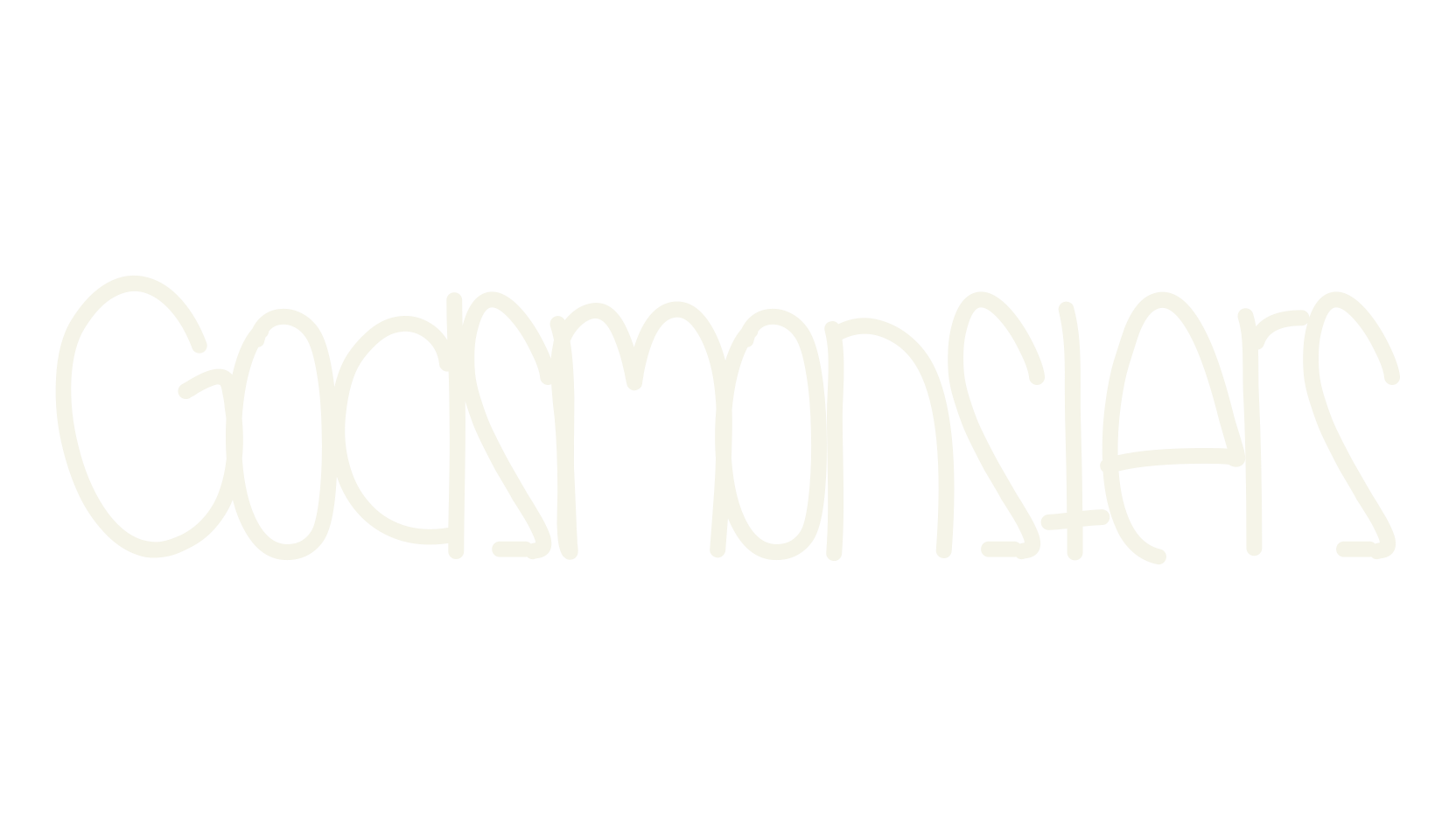 GodsMonsters, handwritten font preview