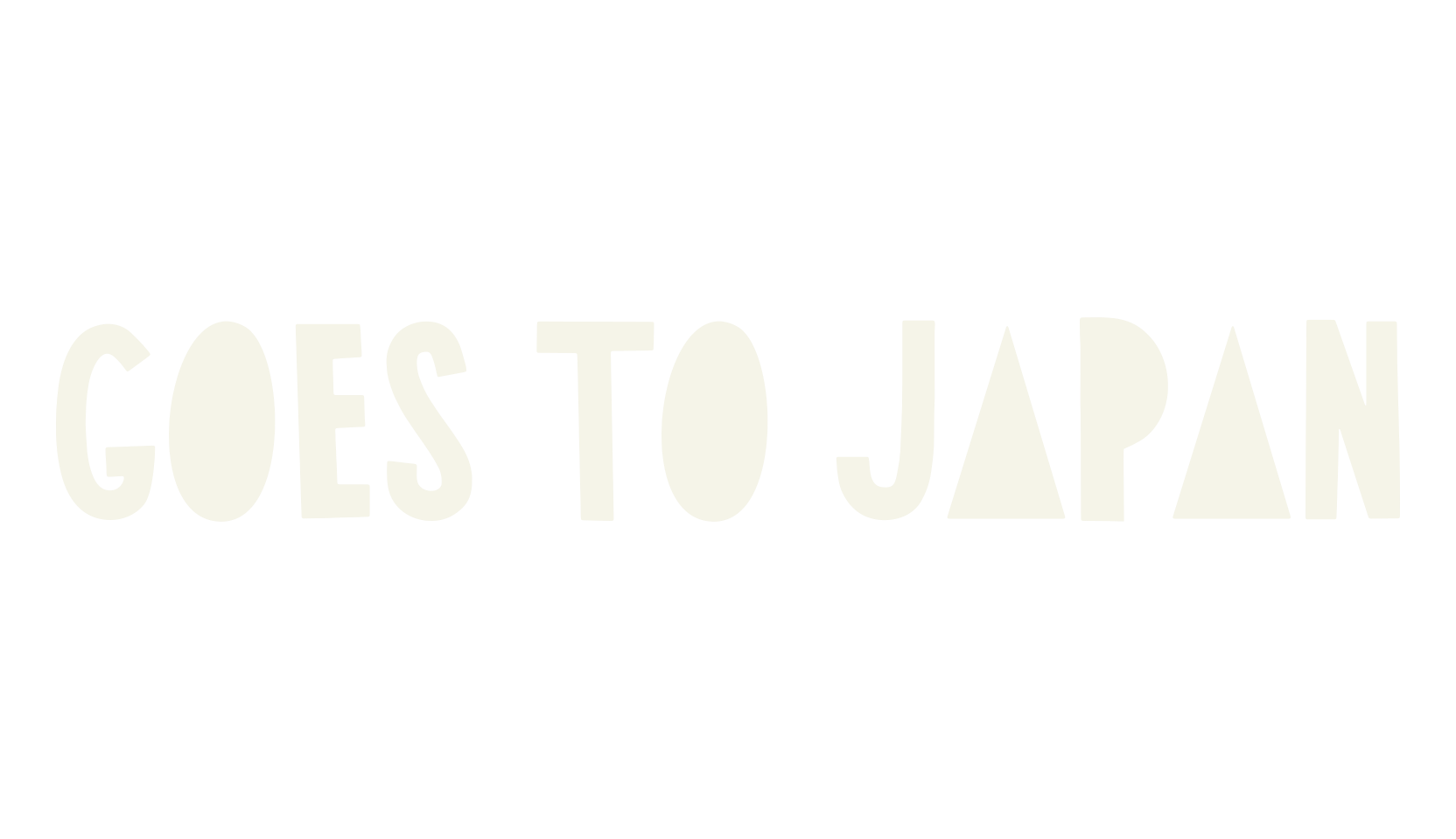 Goes To Japan, japanese font preview