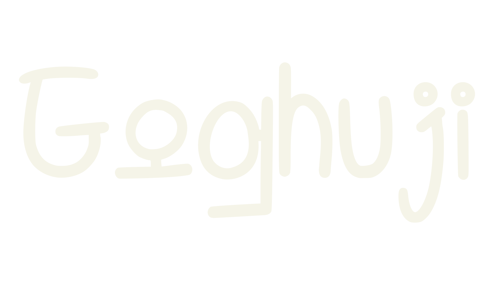 Goghuji, korean font preview