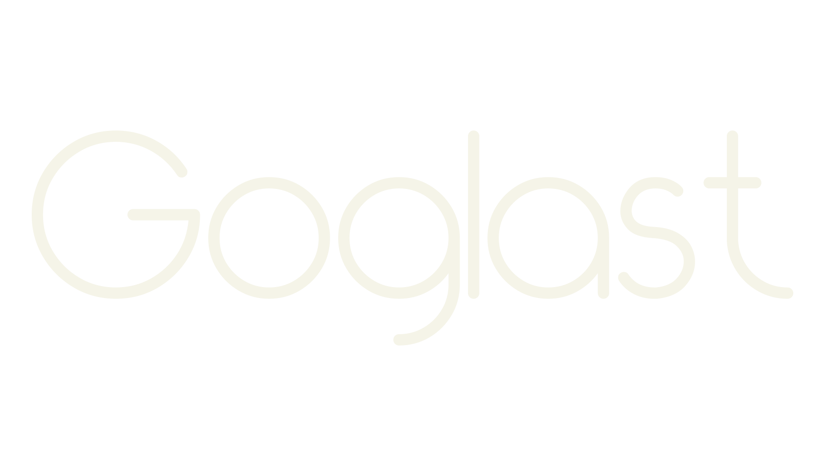 Goglast, thin font preview