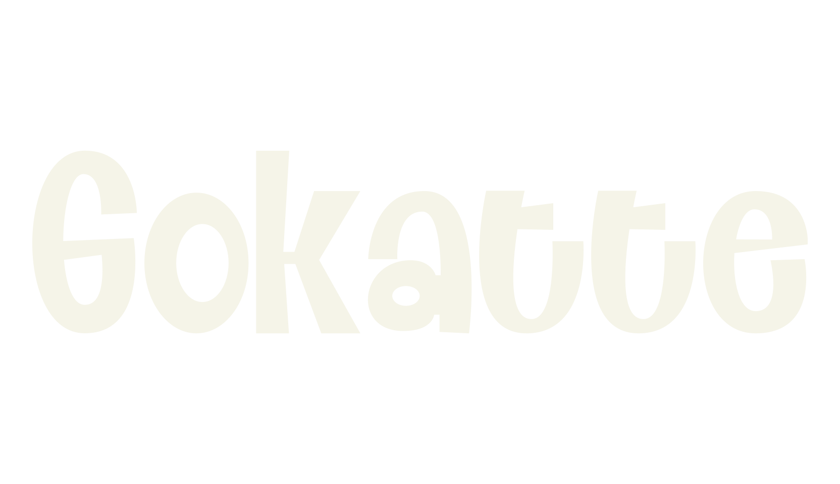 Gokatte, cartoon font preview