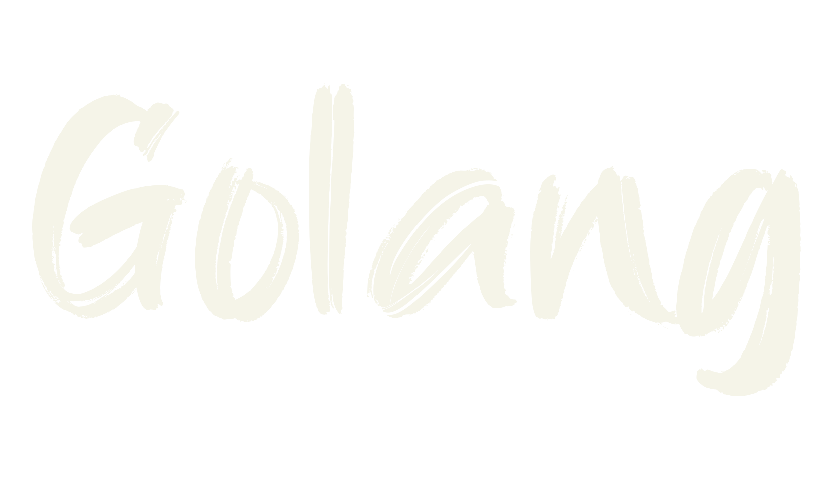 Golang, brush font preview