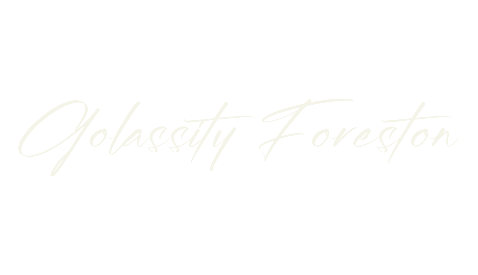 Golassity Foreston, script font preview