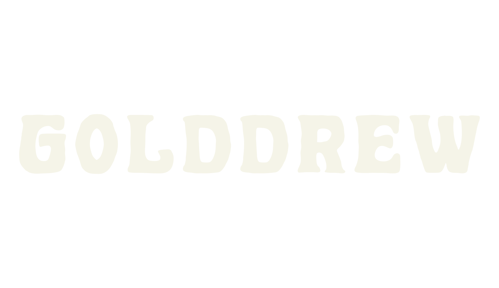 Golddrew, vintage font preview