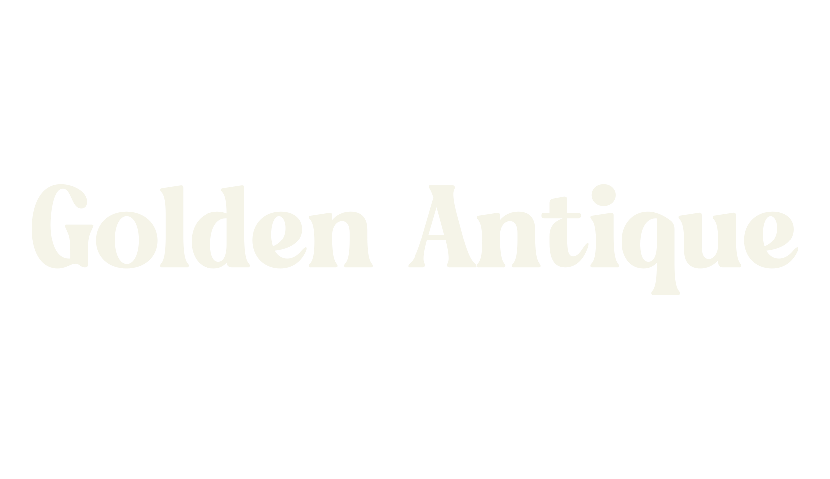 Golden Antique, script font preview