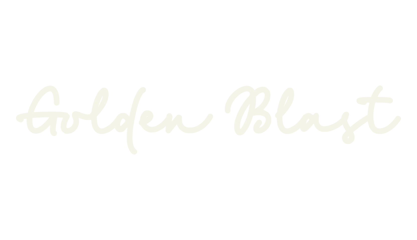 Golden Blast, monoline font preview