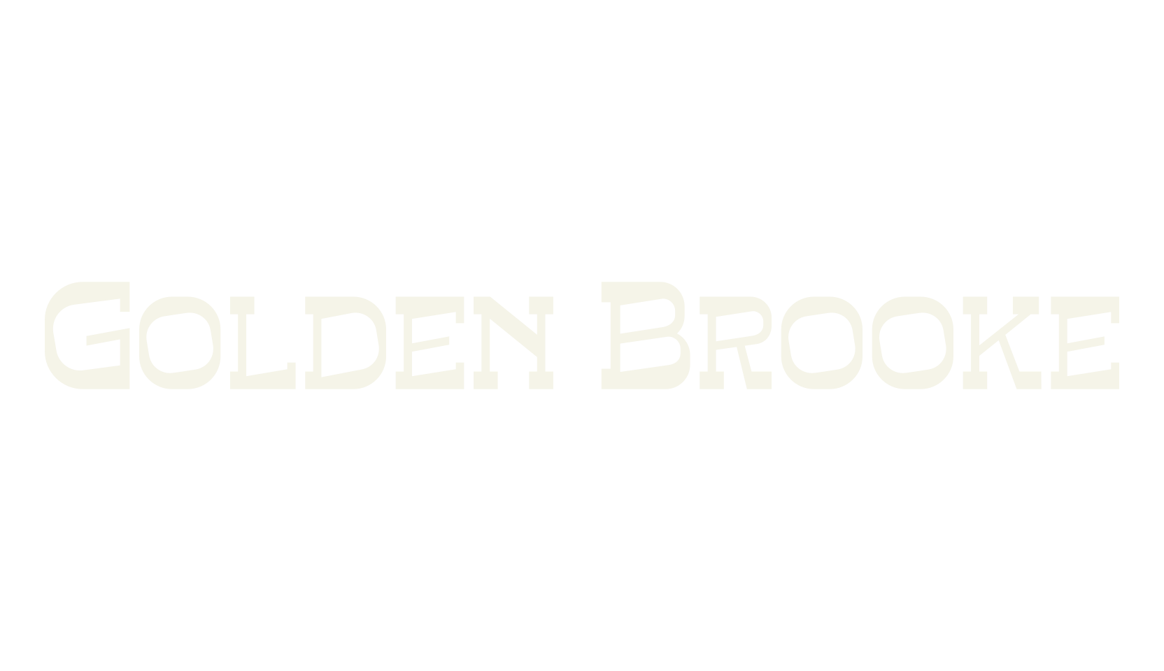 Golden Brooke, serif font preview