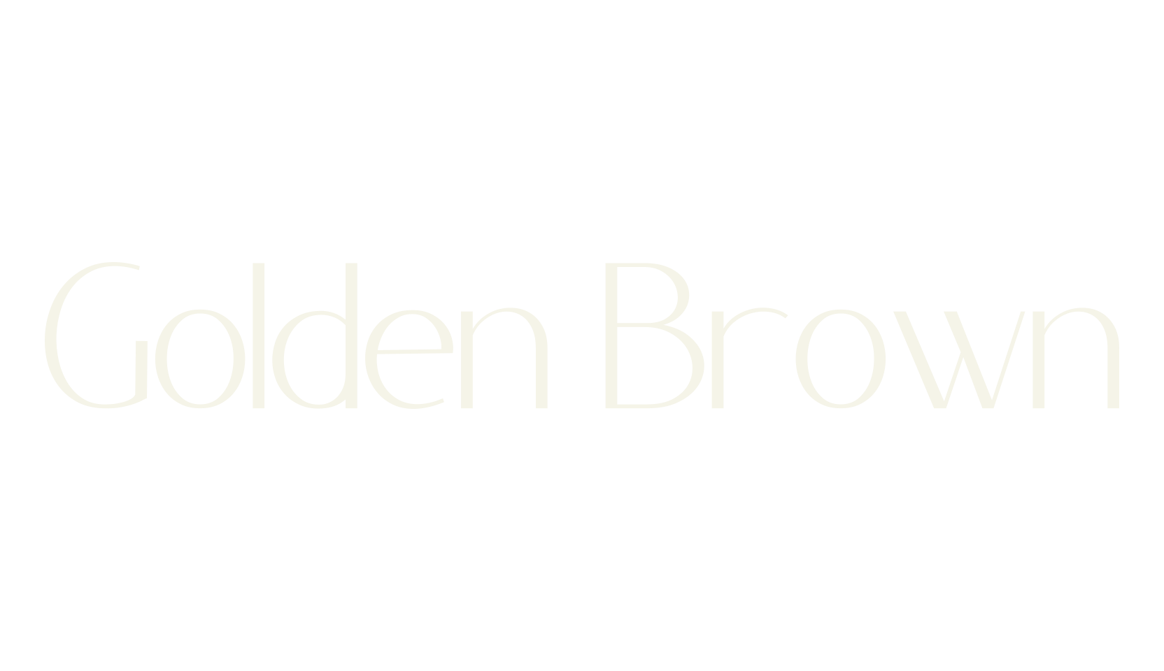 Golden Brown, sans serif font preview