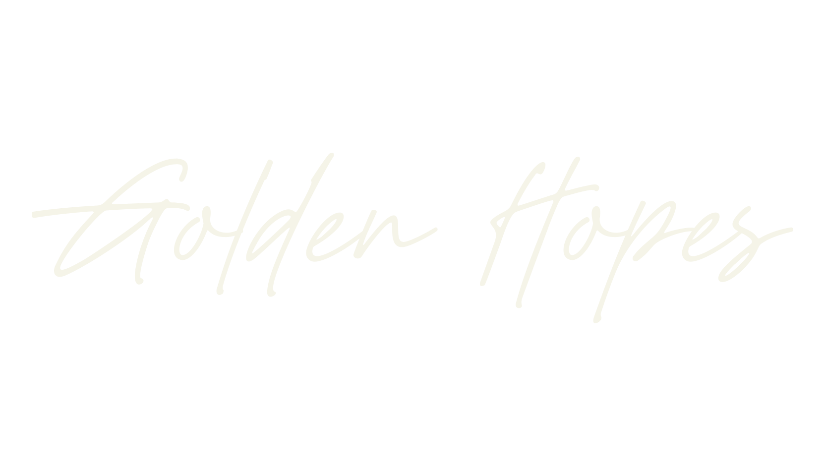 Golden Hopes, fashion script font preview