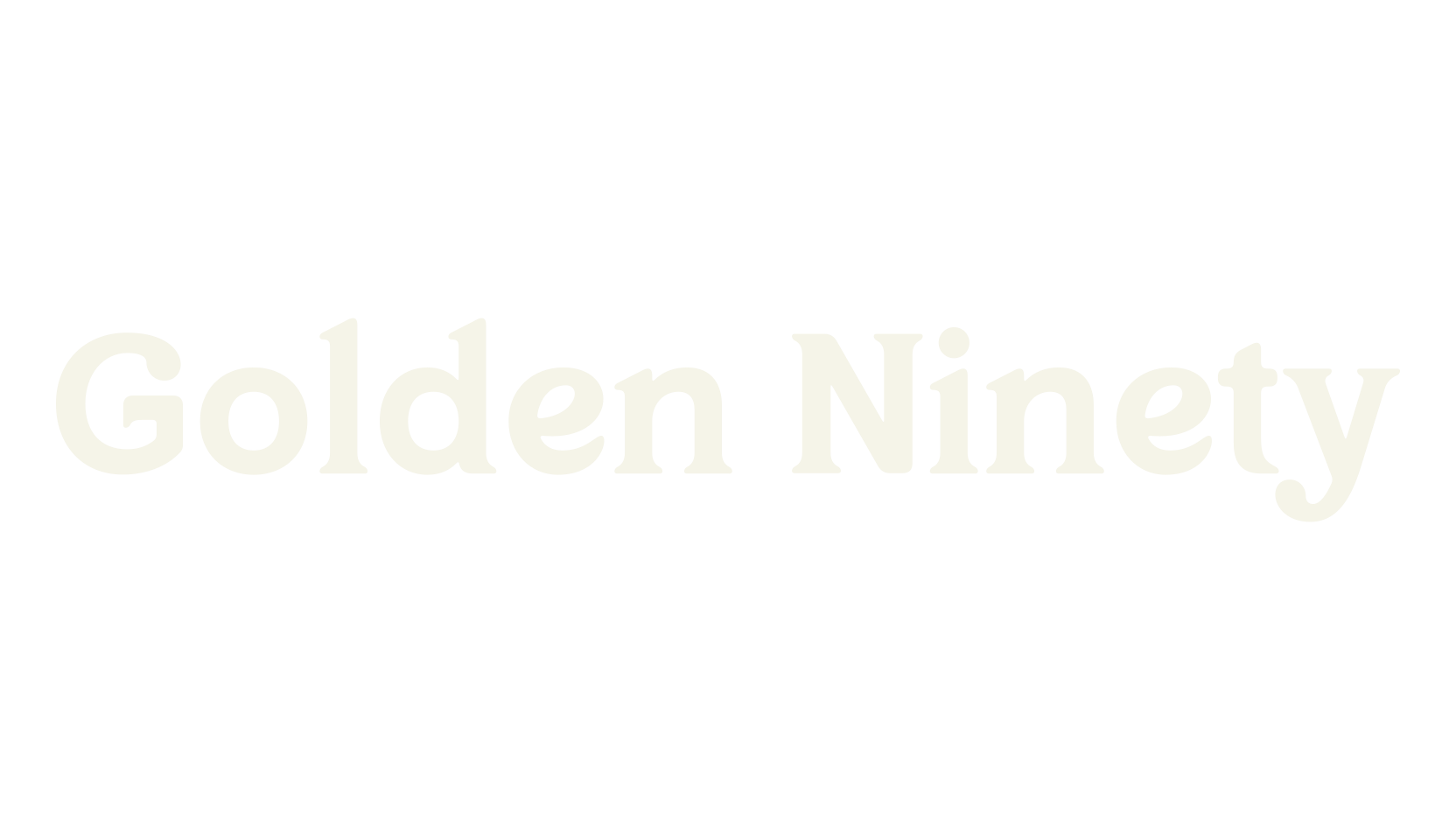 Golden Ninety, retro font preview