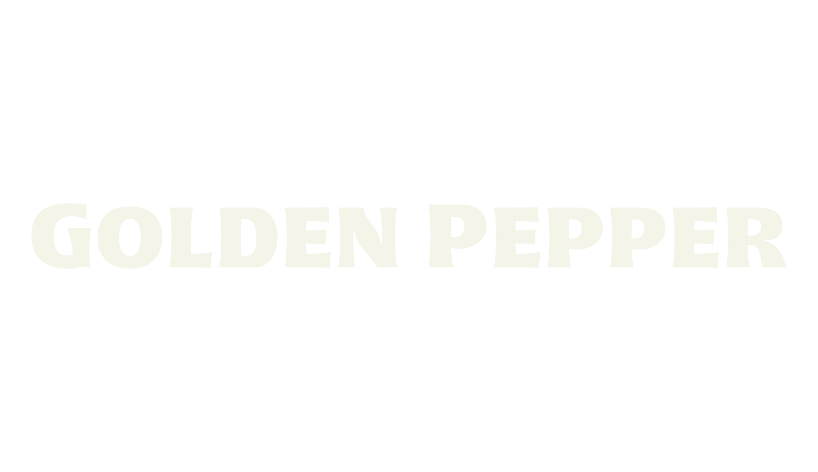 Golden Pepper, display market font preview