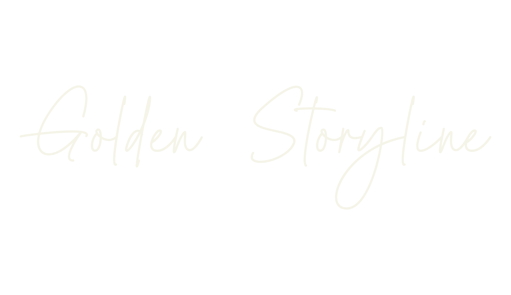 Golden Storyline, cursive font preview