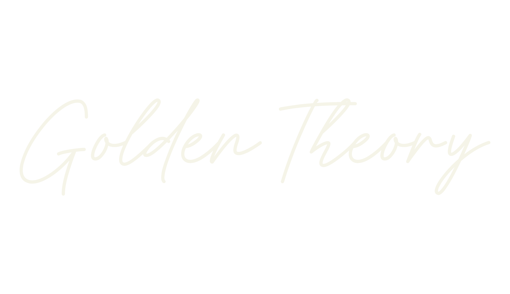 Golden Theory, calligraphy font preview