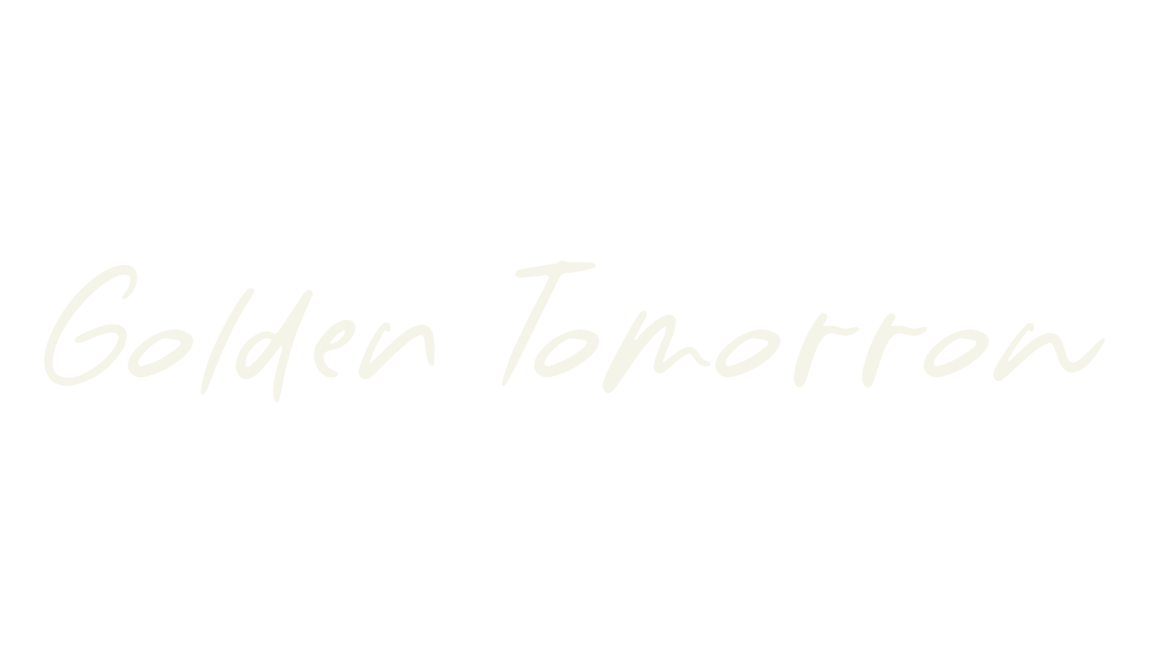 Golden Tomorrow, script font preview