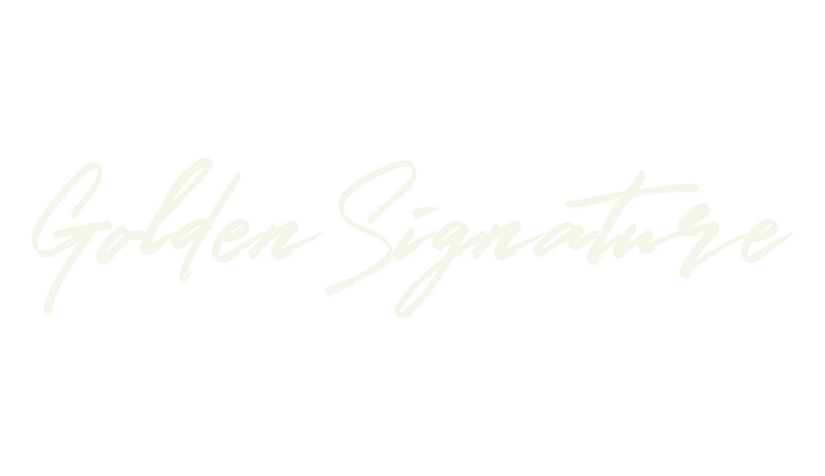 GoldenSignature, display font preview