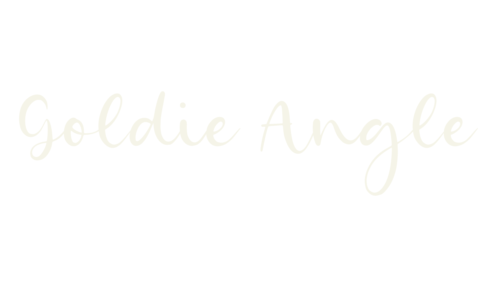 Goldie Angle, fashion sign font preview
