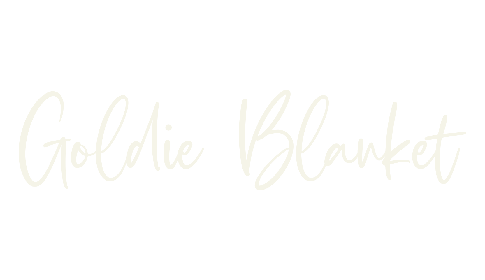 Goldie Blanket, pretty font preview