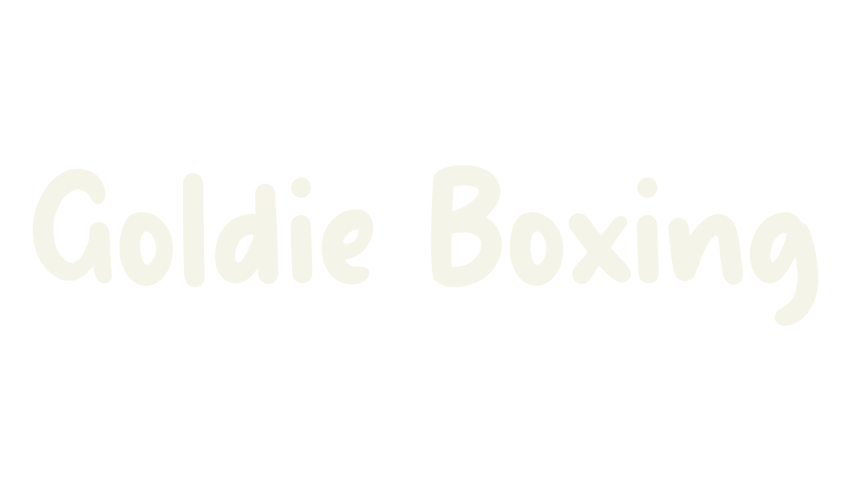Goldie Boxing, fashion sign font preview