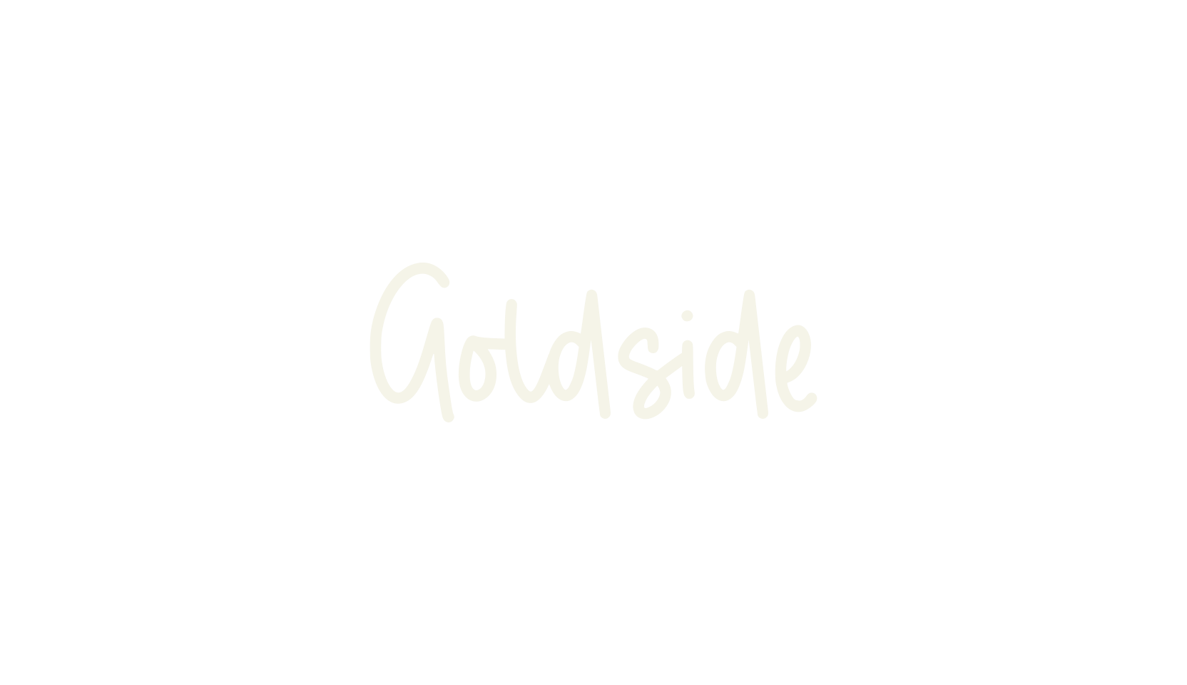 Goldside, handwritten font preview