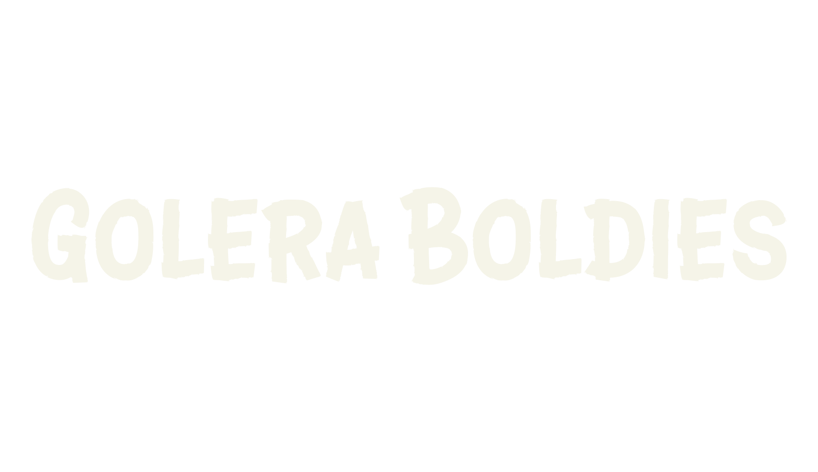 Golera Boldies, handwriting font preview