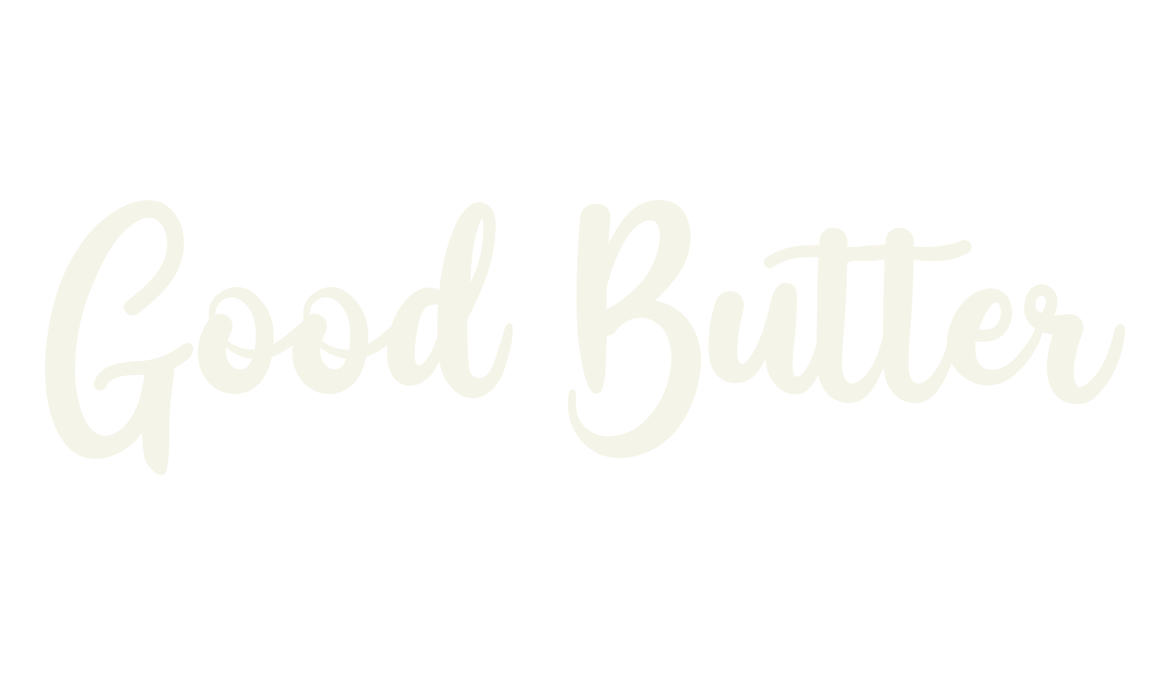 Good Butter, cute font preview